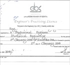 Registration with Engineers Board of Kenya 